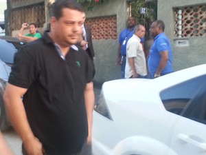 Rogério Manso Moreira foi preso em Duque de Caxias (Foto: Renata Soares / G1)