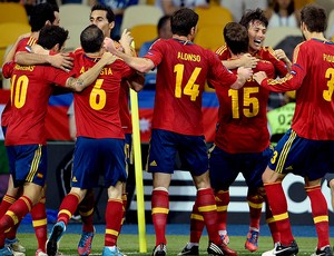 david silva espanha gol itália eurocopa (Foto: Agência Getty Images)