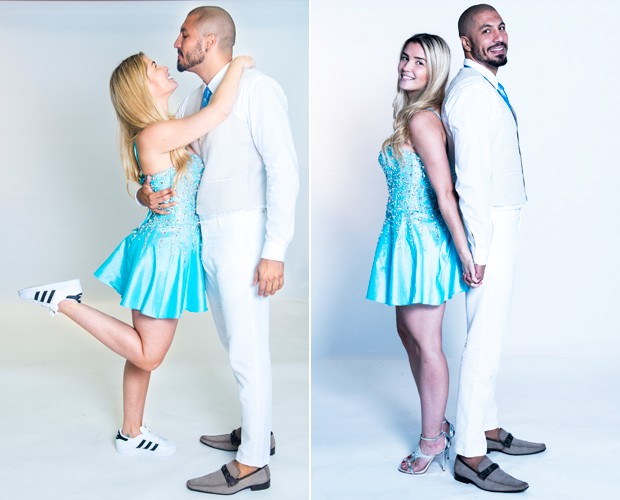 #Ferline usam roupas da festa do BBB15 que assumiram o relacionamento (Foto: Ellen Soares / Gshow)