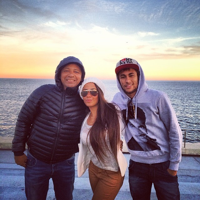 Neymar em família (Foto: Instagram/Reprodução)