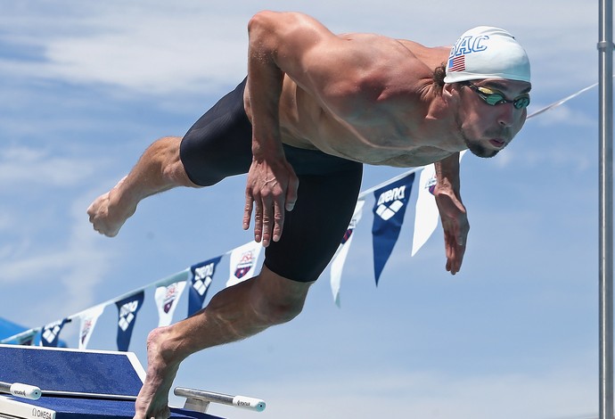 Natação Michael Phelps 50m (Foto: Getty Images)