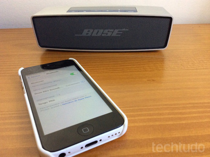 Aparelho memoriza até seis dispositivos Bluetooth (Foto: Luisa Leite/TechTudo) Aparelho memoriza até seis dispositivos Bluetooth (Foto: Luisa Leite/TechTudo)