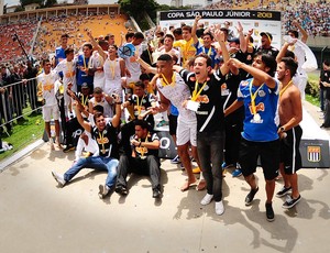 Santos campeão da copa são paulo junior (Foto: Marcos Ribolli / Globoesporte.com)