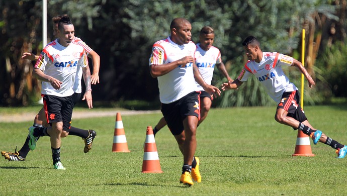 Anderson Pico, treino Flamengo (Foto: Gilvan de Souza / Flamengo)