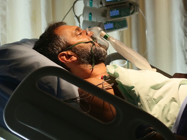 Miguel sofre complicações durante cirurgia e sua vida corre risco (Foto: Isabella Pinheiro / Gshow)