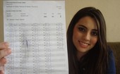 Aluna gabarita prova da 1ª fase da Unesp (Marcos Lavezo/G1)