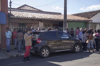 Velório Celso Santebanes (Foto: EGO)