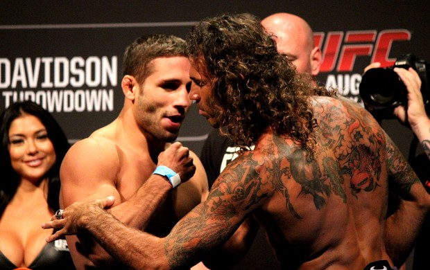 UFC Chad Mendes e Clay Guida (Foto: Evelyn Rodrigues)