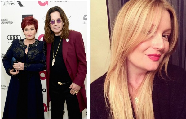 Ozzy Osbourne, Sharon Osbourne e a suposta amante do cantor  (Foto: Getty Images/Reprodução)