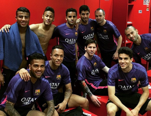 Neymar Messi Barcelona sorteio da Liga dos Campeões (Foto: Reprodução/Instagram)