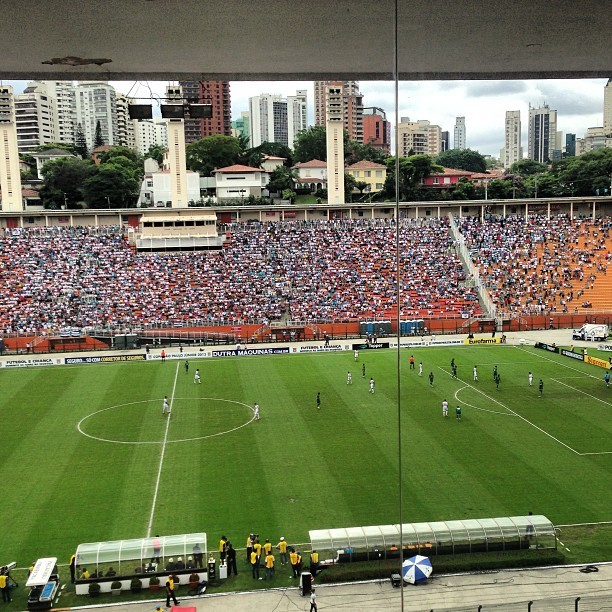 Neymar acompanha final da Copinha no Pacaembu (Foto: Reprodução / Instagram)