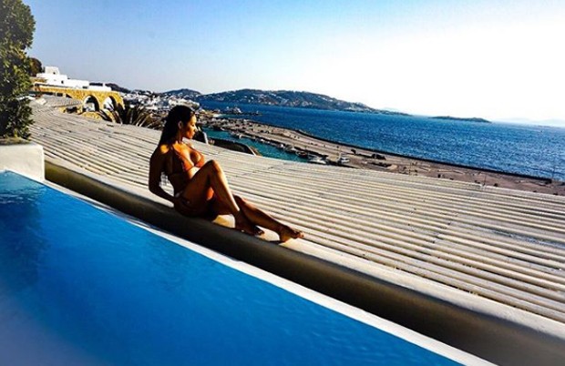 Simaria de férias na Grécia (Foto: Reprodução/Instagram)