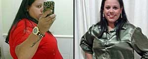 Mãe de gêmeos perde 65 kg para ter fôlego para brincar com filhos (Roberta Penha da Rosa / Arquivo pessoal)