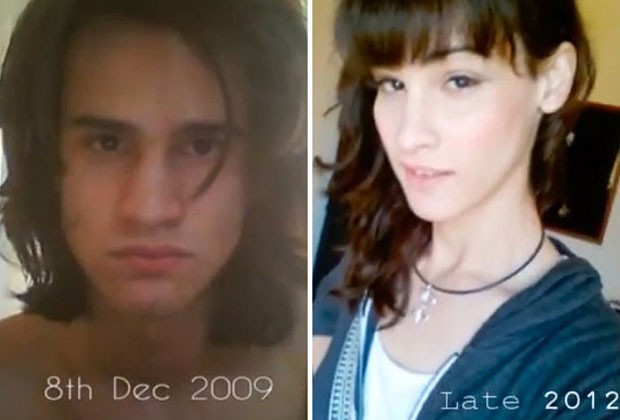 A transsexual se submeteu a cirurgias faciais e tomou hormônios (Foto: Reprodução)