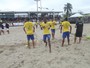 FOTOS: Brasil vence Japão na abertura de evento de beach soccer no RJ