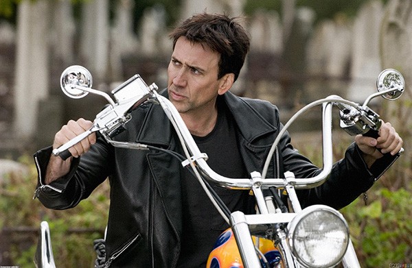Nicolas Cage em ‘Motoqueiro Fantasma’ (2007) (Foto: Divulgação)