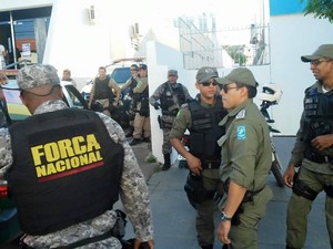 Mais de 100 policiais participaram da operação (Foto: Divulgação/Polícia Militar)