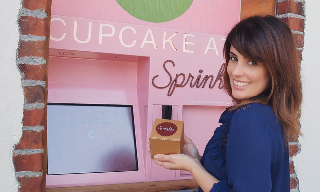 "Caixa eletrônico" de cupcakes
