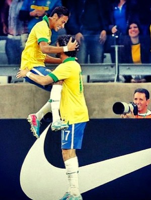 Neymar e Pato (Foto: Reprodução / Instagram)