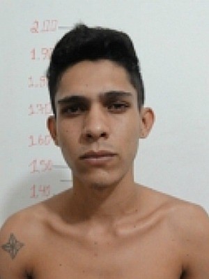 Foragido Leandro Olinda, da Casa de Detenção de Ariquemes (Foto: Polícia Civil/Divulgação)