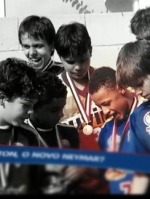 Atacante Neilton, do Santos Futebol Clube (Foto: Reprodução / Instagram)