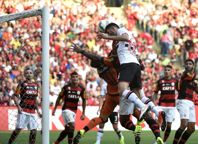 Flamengo x São Paulo (Foto: André Durão) Flamengo x São Paulo (Foto: André Durão)