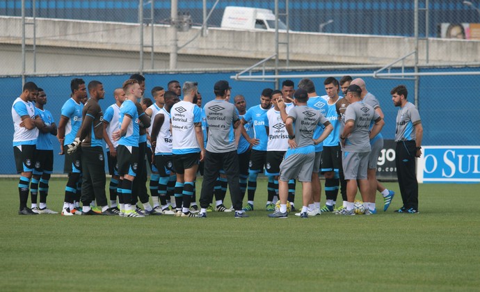 Treino Grêmio (Foto: Eduardo Moura/GloboEsporte.com) Treino Grêmio (Foto: Eduardo Moura/GloboEsporte.com)