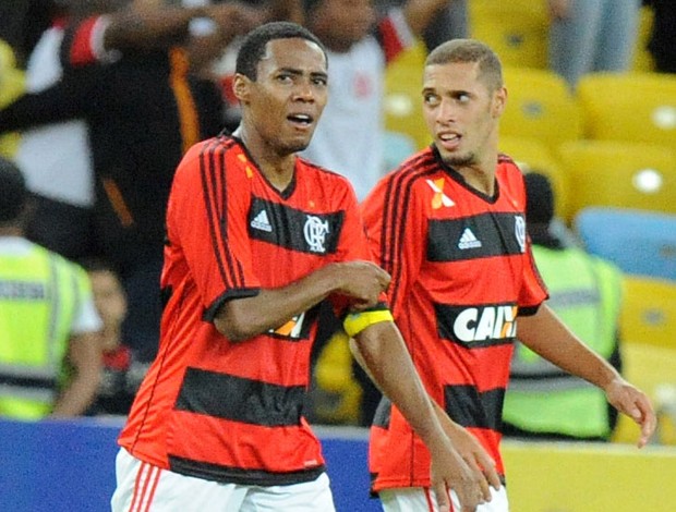 Elias gol Flamengo x Cruzeiro (Foto: Alexandre Vidal / Flaimagem)