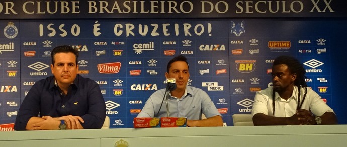 Klauss Camara, diretor de futebol do Cruzeiro (Foto: Ana Laura Bernardes)