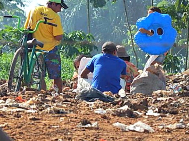 Funai diz que acompanha famílias e busca alternativas para retirá-los do local e encaminhá-los para as aldeias (Foto: Antônio Messias/Arquivo Pessoal)