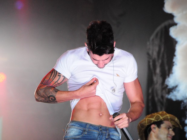 Show do Gusttavo Lima na Festa do Peão de Americana (Foto: Raul Pereira/G1)