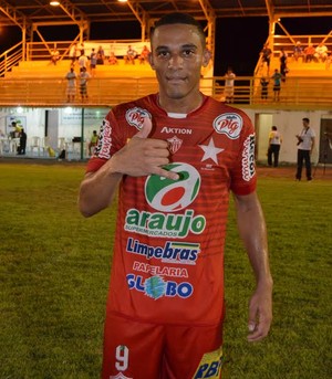 Willian Saroa, atacante Rio Branco-AC (Foto: Nailson Almeida)
