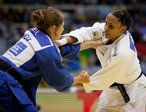 erika Miranda x Birgit Ente mundial de judo maracananzinho (Foto: Leandra Benjamin/MPIX)