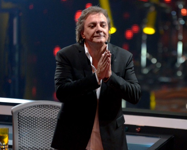 Fábio Jr. na última Audição do Superstar (Foto: Camila Serejo / Tv Globo)