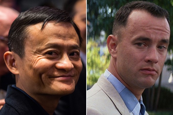 Jack Ma diz que é fã de Forrest Gump  (Foto: Getty Images/Reprodução)