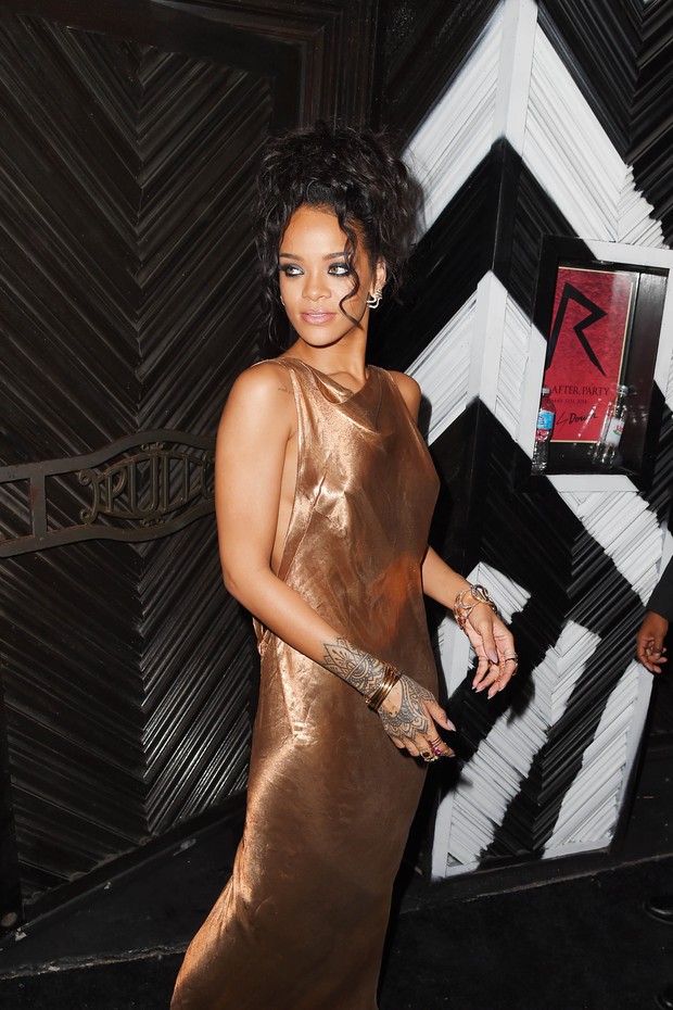 Rihanna na festa pos MET BAll (Foto: AKM-GSI / AKM-GSI)