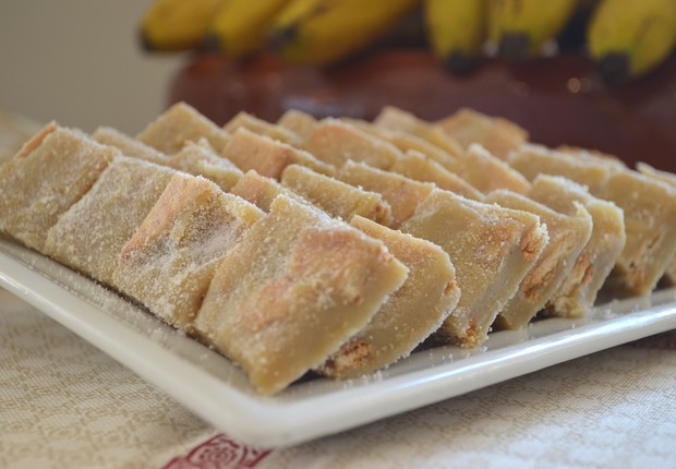 A paglia italiana de banana acompanha bem cafés pela manhã e à tarde (Foto: Divulgação)