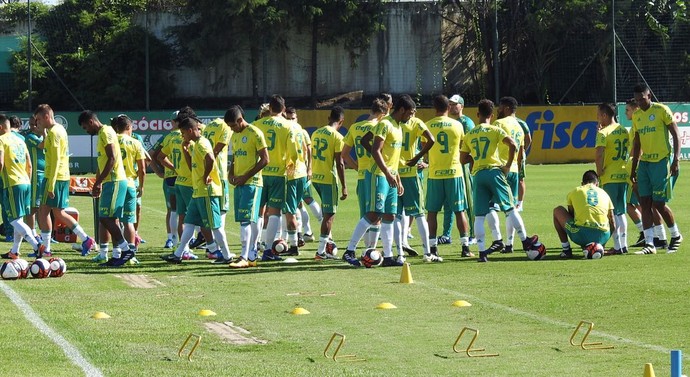 Treino Palmeiras (Foto: Felipe Zito)