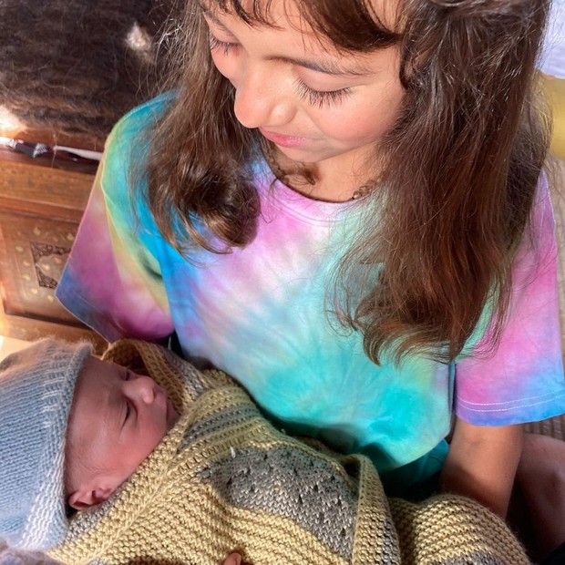 Joana com Varuna (Foto: Reprodução/Instagram) Joana com Varuna (Foto: Reprodução/Instagram)