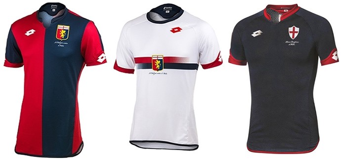 Camisas italiano genoa