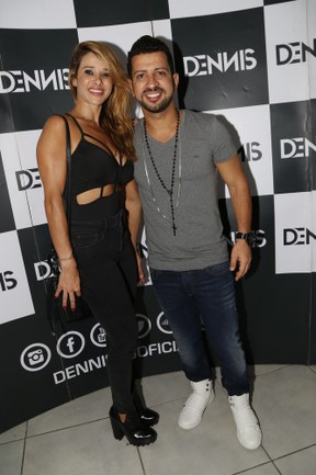 Dany Bananinha e Dennis DJ em casa de shows na Zona Oeste do Rio (Foto: Felipe Assumpção/ Ag. News)