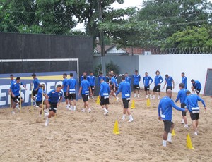 treino caixa de areia (Foto: Fernando Prandi)