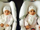 Dentinho 'baba' pelas filhas gêmeas, Raphaela e Sophia