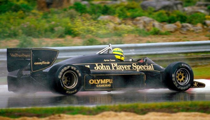 Ayrton Senna Portugal 1985 (Foto: Divulgação/Lotus)