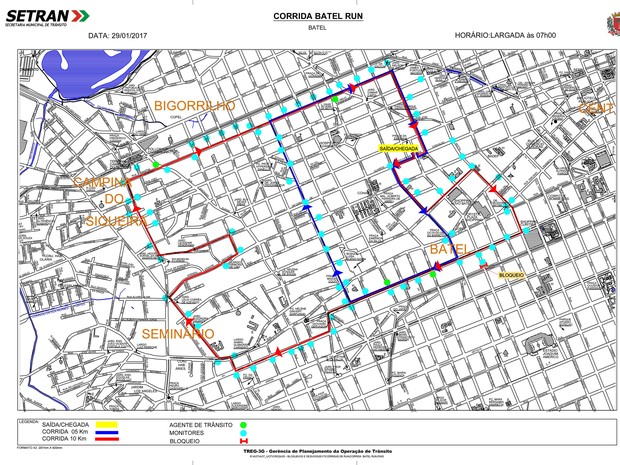 G Obras Da Copel E Corrida Bloqueiam Ruas Da Regi O Central De