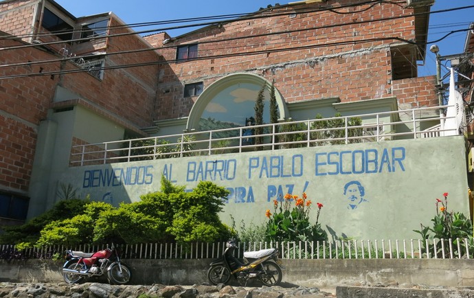 Bairro Pablo Escobar Medellín (Foto: Jorge Natan)