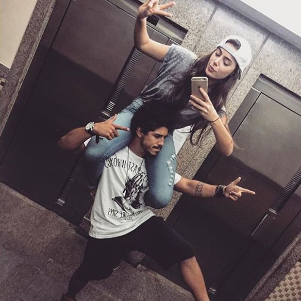 Rayanne Morais se diverte com Douglas Sampaio (Foto: Instagram/ Reprodução)