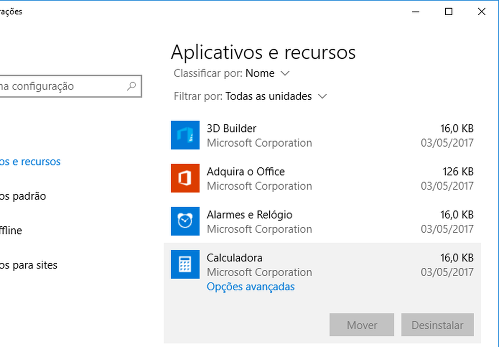 Veja como fazer para desinstalar programas quando a opção está desativada no Windows 10 (Foto: Edivaldo Brito/TechTudo)