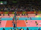 Brasil vence Japão no vôlei feminino