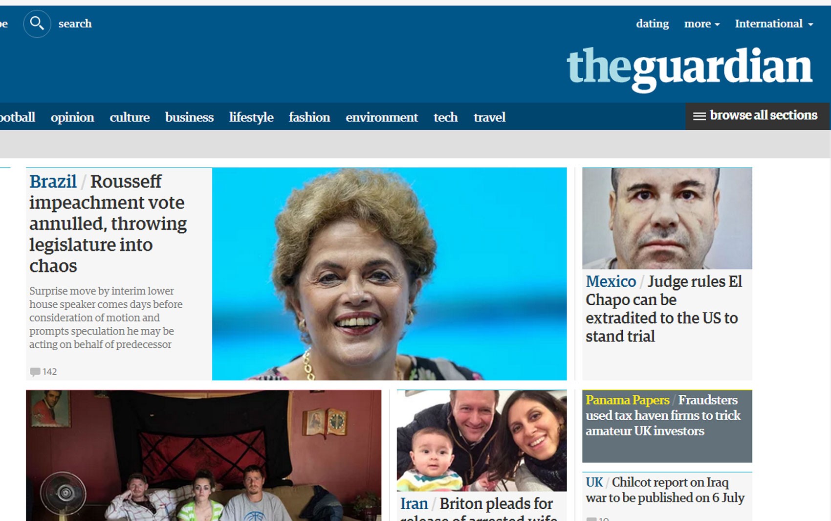 Jornal britÃ¢nico afirma que decisÃ£o de MaranhÃ£o joga a legislatura no caos' (Foto: ReproduÃ§Ã£o/The Guardian)
